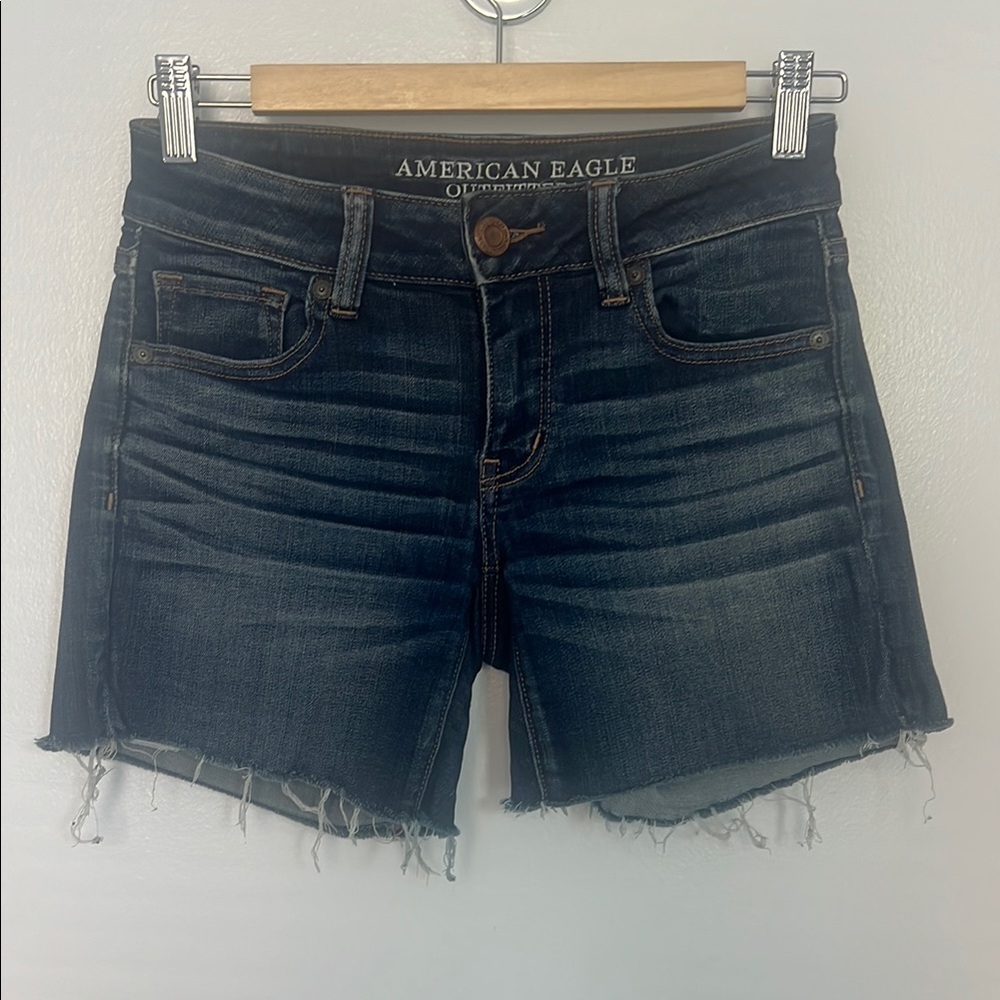 American Eagle Outfitters Blue Jean Shorts Classic Style